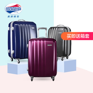 AMERICAN TOURISTER 美旅 拉杆箱 ( 40T010PC、紫色、24英寸)