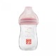 gb好孩子 仿母乳实感宽口径新生儿玻璃奶瓶180ml（拥抱系列-粉红） *4件