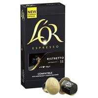 L'OR Ristretto浓缩胶囊咖啡 浓度11（10盒，共100粒）