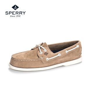 SPERRY 男士翻毛皮帆船鞋