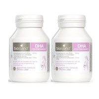 Bio island 孕妇DHA 海藻油 备孕孕期胶囊 60粒 两瓶