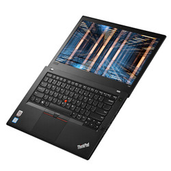 ThinkPad T480（0DCD）14英寸 笔记本电脑（i5-8250U、8GB、256GB）