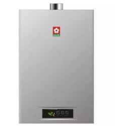 樱花(SAKURA)JSQ32-B 16L燃气热水器 智能控温 原装进口CPU 抗强风技术