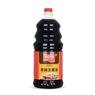 加加 老抽王酱油  调味汁 1.9L/瓶