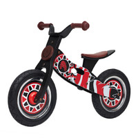 Maxsun maxsun儿童平衡车 木制滑行学步车 黑红酋长