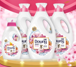 Downy 当妮  洁净留香柔顺洗衣液2合1 6.4kg 送洗衣液 700ml