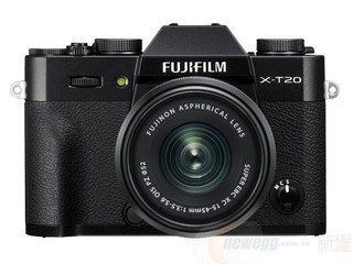 FUJIFILM 富士 X-T20（16-50mm f/3.5-5.6） APS-C画幅无反相机套机 黑色