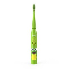拜尔 BAIR 电动牙刷儿童  声波震动软刷毛充电3-6-12岁小孩防水 K3苹果绿（主机+8个刷头）