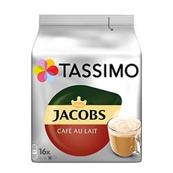 Tassimo Jacobs Café Au Lait Classico 经典拿铁咖啡 5包*16 杯)