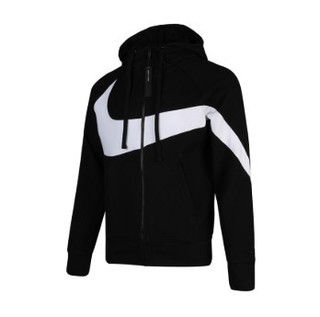 NIKE 耐克 NSW HBR HOODIE FZ FT STMT AR3085 男款卫衣