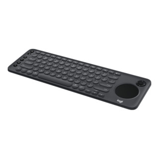 Logitech 罗技 无线键盘 ( K600、黑色、白轴)