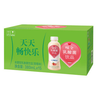 Tingyi 康师傅 草莓乳酸菌饮料 (380ml*15瓶、草莓味)