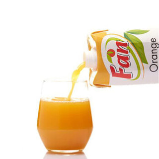 中粮 FAN纯果芬 进口100％橙汁（塞浦路斯直采）纯果芬 橙汁 (1L、橙味)