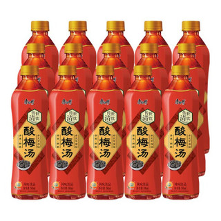 Tingyi 康师傅 酸梅汤 中式酸梅汤饮料 (500ml*15瓶、山楂/酸梅味)