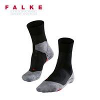 Falke 专业跑步运动女袜 ( RU4 Cushion系列 、16715-301037-38、黑色)