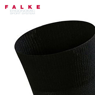 Falke 专业跑步运动女袜 ( RU4 Cushion系列 、16715-301037-38、黑色)