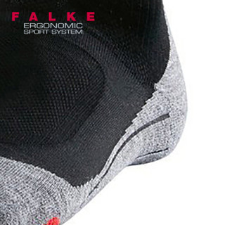 Falke 专业跑步运动女袜 ( RU4 Cushion系列 、16715-301037-38、黑色)