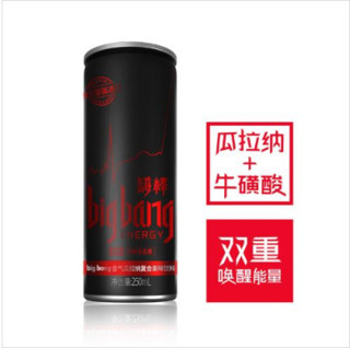 big bang 瓜拉纳复合果味饮料 (250ml*6罐)