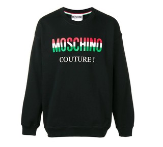 MOSCHINO 男士套头圆领卫衣