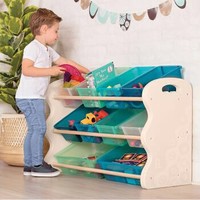 B.toys 比乐 儿童收纳架 儿童家具 玩具分类整理 多层收纳储物架 3岁+ BX1630Z