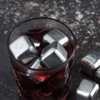 TOTT 304不锈钢金属冰块 2.5*2.5cm