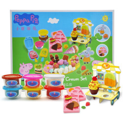 小猪佩奇玩具 男孩女孩橡皮泥工具儿童玩具彩