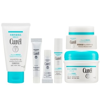 Curel 珂润 润浸保湿套装 (面霜40g+唇膏4.2g+身体乳霜90g+护手霜50g) 