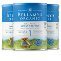 BELLAMY'S 贝拉米 新款有机婴幼儿配方奶粉 1段 900克*3罐