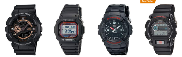 美国亚马逊 卡西欧 G-Shock系列 男女运动腕表特卖