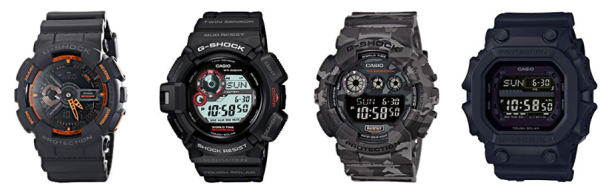 美国亚马逊 卡西欧 G-Shock系列 男女运动腕表特卖