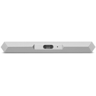 LaCie 莱斯 MOBILE DRIVE STHG2000400 移动硬盘 (便携式存储、88mm*122mm*10mm、USB 3.1、银色、2TB)