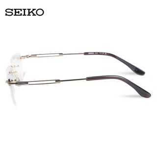 SEIKO 精工 HC1019 无框纯钛超轻眼镜架