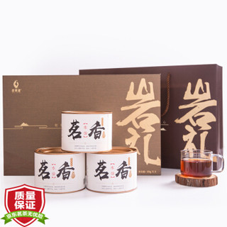 武夷星 茶叶 乌龙茶 武夷山水仙茶武夷岩茶 茗礼茶叶礼盒装 150g *2件