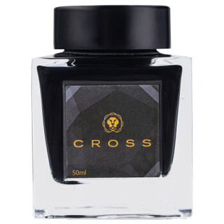 京东PLUS会员：CROSS 非碳素瓶装墨水 50ml 黑色 *5件