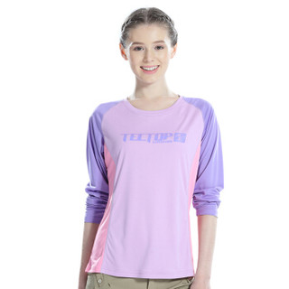 Tectop 探拓者 女款速干衣 粉紫色 TS7442