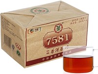 中茶 中粮集团 普洱茶 熟茶 经典7581 茶砖 250克*4片