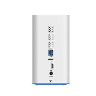 海康威视（HIKVISION）H90系列 个人私有网盘 云端存储家用NAS 单盘位网络存储 含1块1TB硬盘