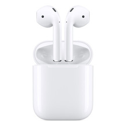 Apple 苹果 新AirPods（二代）无线蓝牙耳机 无线充电盒版