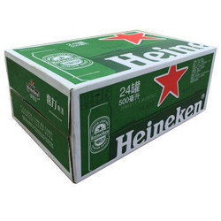 Heineken 喜力 啤酒 500ml*24听 + 喜力  330ml*12听