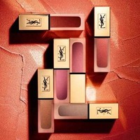 新品发售：YVES SAINT LAURENT 圣罗兰 哑光唇釉 金属色系列 6ml