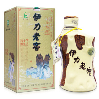 伊力特 伊力老窖十年精酿 50度 单瓶装白酒 480ml 口感浓香型