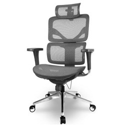 享耀家 SL-F3A 人体工学椅 电脑椅 网椅 电竞 2019款 格调灰  网布坐垫
