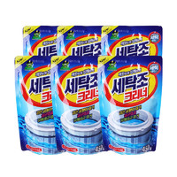 韩国山鬼 洗衣机槽内缸清洗剂 除菌剂内桶清洁 450g*6袋装 *2件