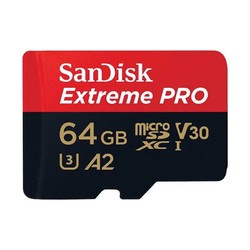 SanDisk 闪迪 Extreme PRO 至尊超极速 A2 Micro SDXC存储卡 64GB