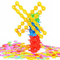 壹号桌 数字字母 雪花片 中号 100片装