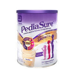 荷兰进口 Abbott(雅培) 澳洲版新版Pedia Sure 小安素营养粉 12-120个月 香草味 850g/罐 *3件
