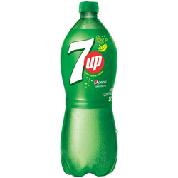 七喜 7UP 柠檬味 汽水碳酸饮料 1L*12瓶 整箱装 百事可乐公司出品