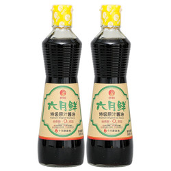 欣和 六月鲜 特级原汁酱油500ml*2瓶装 0%添加
