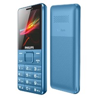 Philips/飞利浦 E107 宝石蓝 直板手机 老人手机 e107