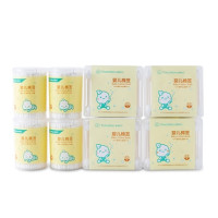 PurCotton 全棉时代 婴儿耳鼻专用葫芦头棉签+细棒组合